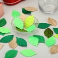 thumbnail image 5 of Uxcell Green Artificial Leaves, 200 Pack Fake Leaves Fabric Faux Leaf for DIY Home Wedding, Style 2, 5 of 8