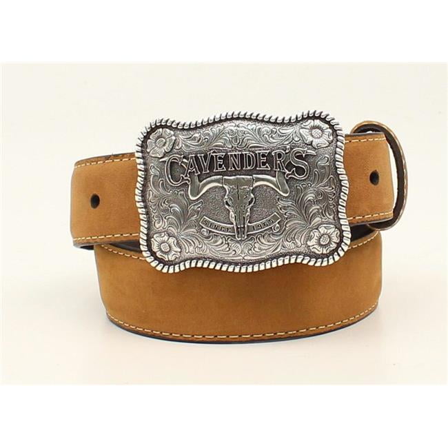 M&F Western 960024422 Cavenders Ribbon Overlay Lacing Belts, Medium