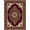 Burgundy Red, Pattern 1, variant on ODIKA 8'x10' Washable Area Rug Medallion With Floral Border And Ornate Scroll Motifs Vintage Oriental Refined for Dining Room, Large Office, Lounge, Non-Slip Chair-Friendly Mat
