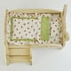 thumbnail image 2 of Cama miniatura para muñecas de moda, juego para niños con escaleras, muebles de madera de 30 cm. Conejito, 2 of 9