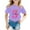 Purple, variant on Tiijoy Toddler Girls 3Rd Birthday T Shirt Short Sleeve Round Neck T-Shirt, Sizes 1-2T