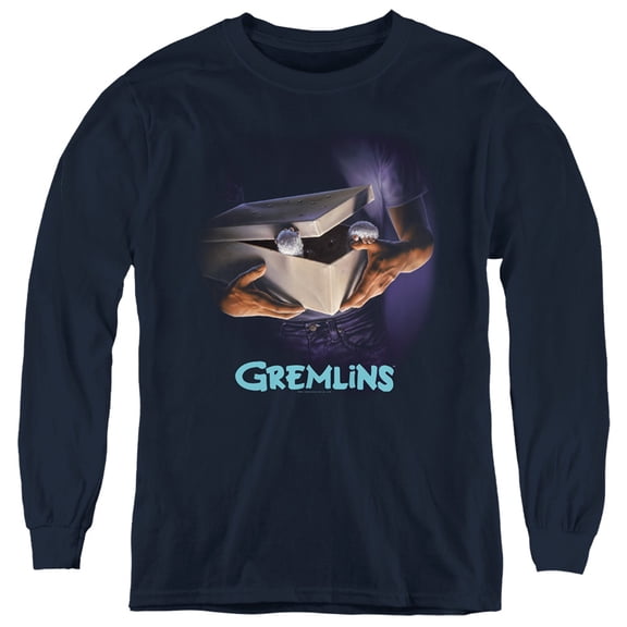 Gremlins - Original Poster - Youth Long Sleeve Shirt - Medium