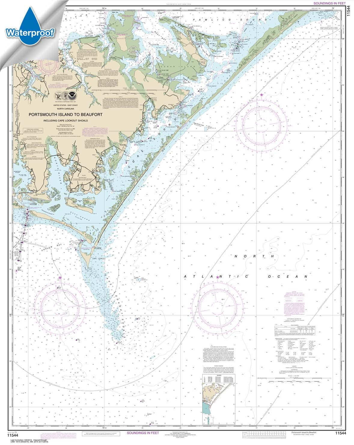 Waterproof Noaa Charts