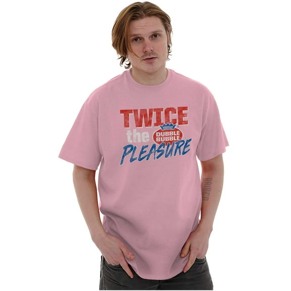 Twice the Pleasure Dubble Bubble Men's Graphic T Shirt Tees Brisco Brands S
