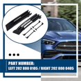 thumbnail image 5 of 1Pair Car Front Bumper Tow Hook Cover Cap Towing Hole Lid Trailer Trim Cap for Mercedes Benz C Class, 5 of 5