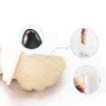thumbnail image 3 of Beauty Clearance Under $15 2 Pairs Protector Abreast Heel Pads For Loose Shoes Big Inserts Heel Beige, 3 of 5