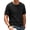 Black, variant on RICHCOIN T Shirts for Men Short Sleeve Crewneck Casual Top Vintage Washed Basic Loose Tees