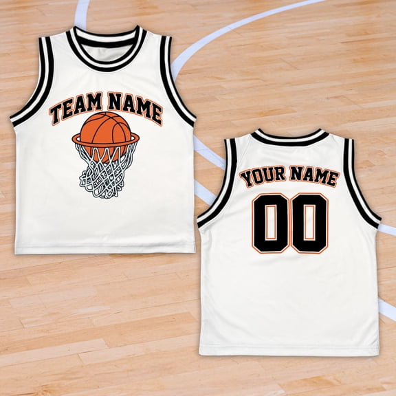 Custom Kids Basketball Jersey, Personalized Basketball Jersey, Basketball Jersey Tank Top, Basketball Team Shirts, Toddler Basketball Jersey
