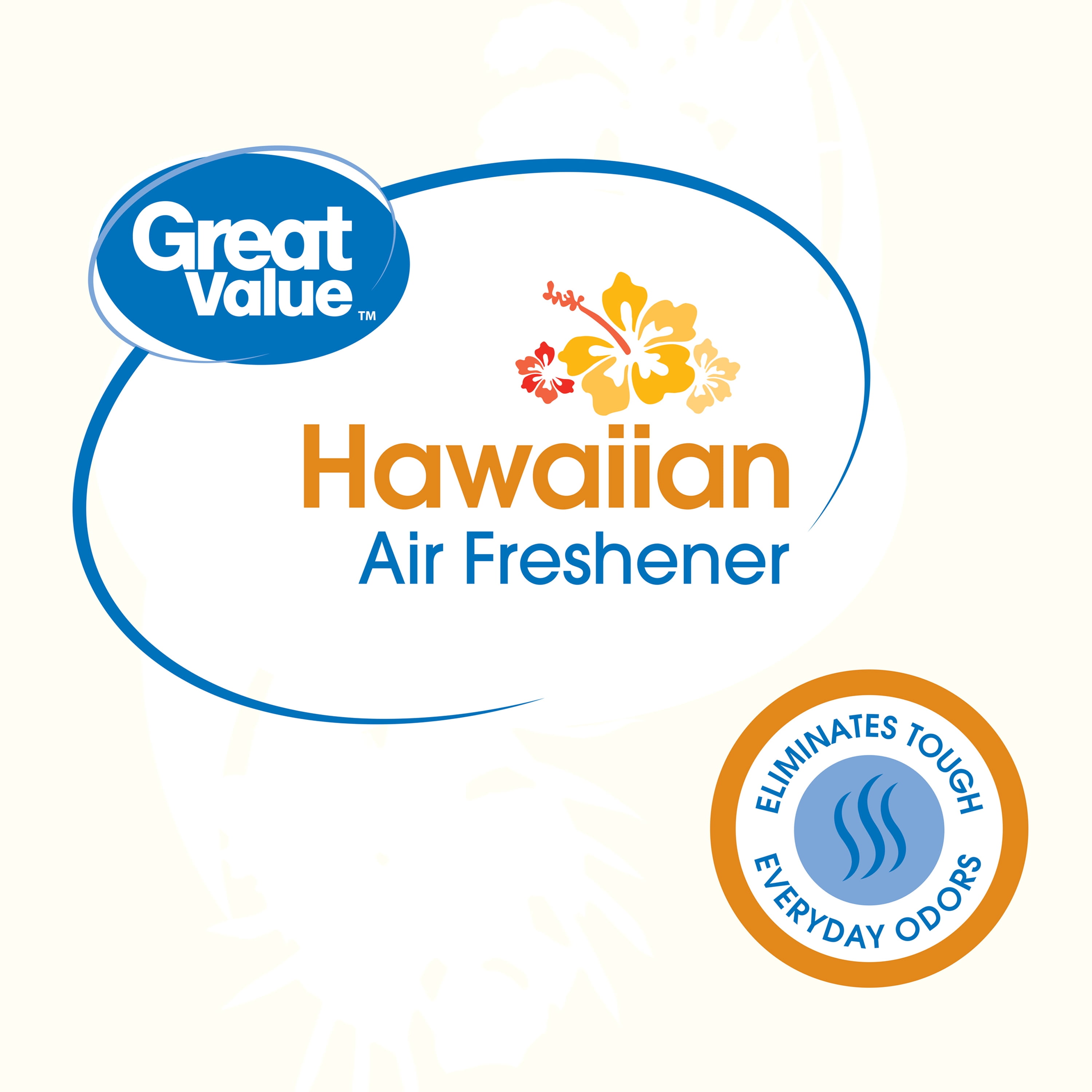 Great Value Aerosol Air Freshener, Hawaiian, 8 oz