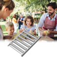 thumbnail image 4 of Antqov Stainless Steel Hot Dog Rack Sausages Rack Grill Rack Hot Dog Barbecue Rack Sausages Roller Rack, Home Accessories, 4 of 6