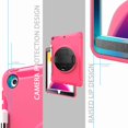 thumbnail image 3 of Dteck iPad 8th (2020)/ 7th Gen (2019) Case, Hybrid Shockproof Rugged Wtih Soft HD Screen Protecotor / Pencil Holder 3 Layer Armor Adjustable Hand Strap 360 Rotating Kickstand Cover, rose, 3 of 10