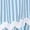 Blue, variant on Women Striped Lace Patchwork V Neck Sleeveless High Waist Dress Blue L