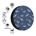 thumbnail image 4 of Bingfone Requin Cartoon pour Pneu de Rechange Protecteurs de Roues Universels Résistants aux Intempéries pour Remorque de Voyage RV SUV Camion-16 Pouces, 4 of 6