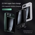 thumbnail image 3 of Magnetic Portable Charger 20000mAh Quick Charge 22.5W Portable MagSafe Power Bank Black 20000MA, 3 of 5