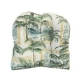 thumbnail image 2 of Blazing Needles 93184-4CH-OD-154 19 in. U-Shaped Dining Chair Cushions, Keybiscayne Windswept - Set of 4, 2 of 2