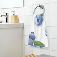 thumbnail image 7 of Ryvnso Blueberry Fruits Cotton Hand Towels Sets Face Towel 2 PCs Bathroom Decorative, 7 of 7