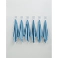 thumbnail image 5 of Paquete de 6 paños de limpieza de vidrio de microfibra, 16 pulgadas x 16 pulgadas, sin pelusa, limpia rápidamente ventanas, anteojos, parabrisas, espejos y acero inoxidable, azul, 5 of 5