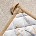 thumbnail image 4 of Meadow Florals - Beige 100% Cotton Pot Holder with Loop Heat Resistant for BBQ | Cooking | Baking | Grilling | Microwave | Barbecue | Spring/Summer (8 Inch by 8 Inch), 4 of 8