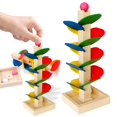thumbnail image 1 of Set Of Small Toy Wooden Tree Toy Wooden Tree Detachable Leaves Small Running Track Game Colored Children's Educational Toy Building, 1 of 1