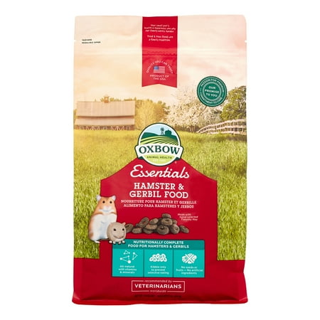 Oxbow Animal Health Essentials Hamster & Gerbil Food, 1 lb