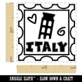 thumbnail image 2 of Italy Passport Travel Self-Inking Rubber Stamp Ink Stamper - Purple Ink - Small 1 Inch, 2 of 7
