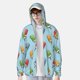 thumbnail image 2 of Balery Modern Ice Cream Sudadera ligera de manga larga con capucha y protección solar UPF 50+ para hombre y mujer, ideal para pesca y running-XX-Large, 2 of 7