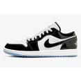 thumbnail image 3 of N I-K-E A i r-Jor-dan 1 Low SE Concord Mens Black & White Sports Sneaker DV1309-100, 3 of 6
