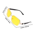 thumbnail image 2 of FENGGUIQU 1Ensemble Lunettes de Nuit Anti-Éblouissement pour Randonnée Pêche Activités, 2 of 8