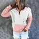thumbnail image 2 of Gibobby Sudadera para mujer, Sudadera con capucha de manga larga suéter(Rosa,G), 2 of 4