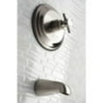 thumbnail image 4 of Kingston Brass KB2638DXTO Concord Tub Only Faucet, Brushed Nickel, 4 of 5