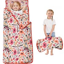 Pioneer Flower Floral Print Pattern Toddler Nap Mats for Kids Preschool,Sleeping Mat Bag or Kids,Toddler Sleeping Bag,Toddler Nap Mat or Daycare