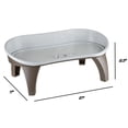 thumbnail image 5 of Bandeja Elevada para Mascotas Petmaker Gris con Protector Antisalpicaduras y Patas Antideslizantes, 5 of 5