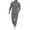 C-Grey102, variant on DHFJKG Mens 2 Piece Outfit Casual Linen Lapel Long Sleeve Button Front Shirt Jacket Ankle-Tied Pants With Multiple Pockets Cozy Outfit