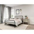 thumbnail image 2 of Tslinn Metal Full Bed Frame with Headboard and Footboard,Black Color,Classic Style, 2 of 4