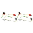 2024 8Pcs Low Oil Alert Sensor Wide Compatibility ABS Plastic Stable