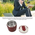 thumbnail image 4 of Thermal Lunch Box, Single Layer Food Storage Container Stainless Steel Soup Container for Office School Travel Picnic, 4 of 7