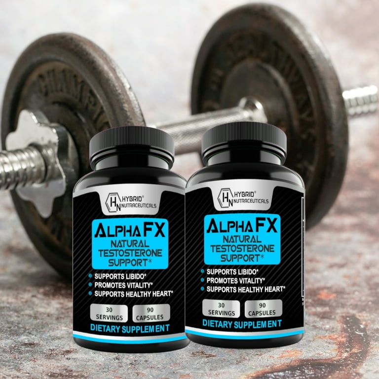 Alpha Prime Testosterone Booster for Men, Maca Root Powder 90 Ct, No  Artificial Colors 