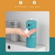 thumbnail image 1 of Dispensador de jabón automático con espuma y sensor de movimiento | Recargable por USB para manos y cocina | Sin contacto para niños y baño | Blanco y azul, 1 of 6