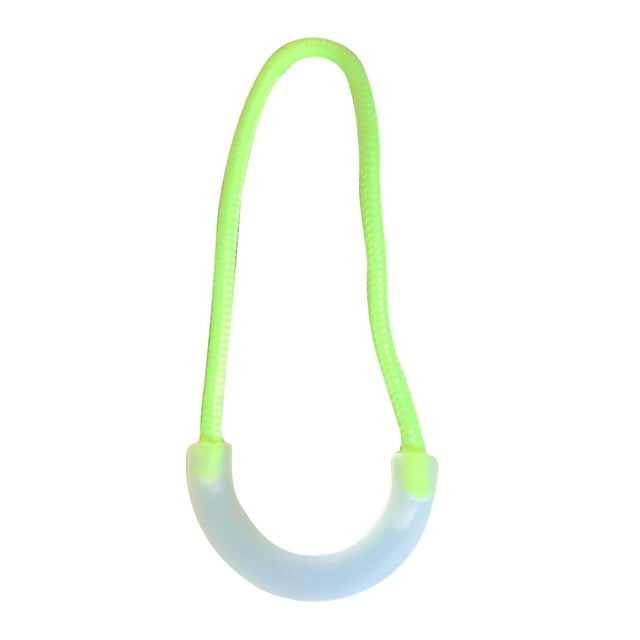 jinwen Luminous Zipper Pulls Head Zip Pulls for Traveling Cases Handbag Rucksack Yellow
