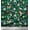 Dark Teal Green, variant on Soimoi Silk Fabric Floral & Cute Animals Cartoon Printed Fabric 1 Yard 42 Inch Wide