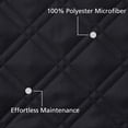 thumbnail image 4 of Mainstays Plaid Pillow Sham, Standard, Black & White, 1 Pack, 4 of 8