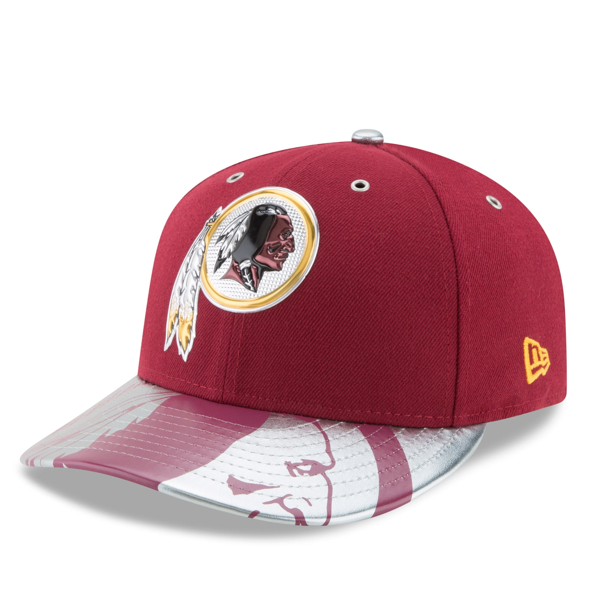 burgundy new era hat