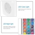 thumbnail image 3 of Creative LED Cube Light Color Changing Outdoor Lamp Shatter-resistant Light (15cm Dry Battery 3 Lights), 3 of 4