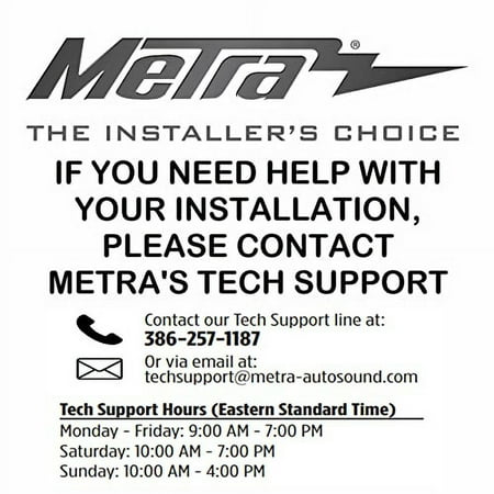 Metra - Installation Kit for Select 2004 and Later GM, Pontiac and Saturn Vehicles - Silver