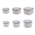 thumbnail image 5 of Refrigerator Storage Box for Preservation Vegetable and Fruit Crisper Double Layer Sealing Box with Lid, 5 of 6