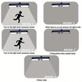 thumbnail image 2 of Advancent Solución de iluminación de jardín con energía solar con lámpara de pared con luz LED solar ABS portátil de larga duración de Iluminación y accesorios luz blanca Tipo de soporte, 2 of 5