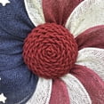 thumbnail image 4 of Loalirando American Patriotic Wreath, 4th of July Memorial Day Decor Wreath, Independence Day Wreath, 4 of 5