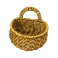 thumbnail image 2 of Cesta de almacenamiento de ratán sintético para decoración del hogar, cesta colgante multifuncional. S, 2 of 9