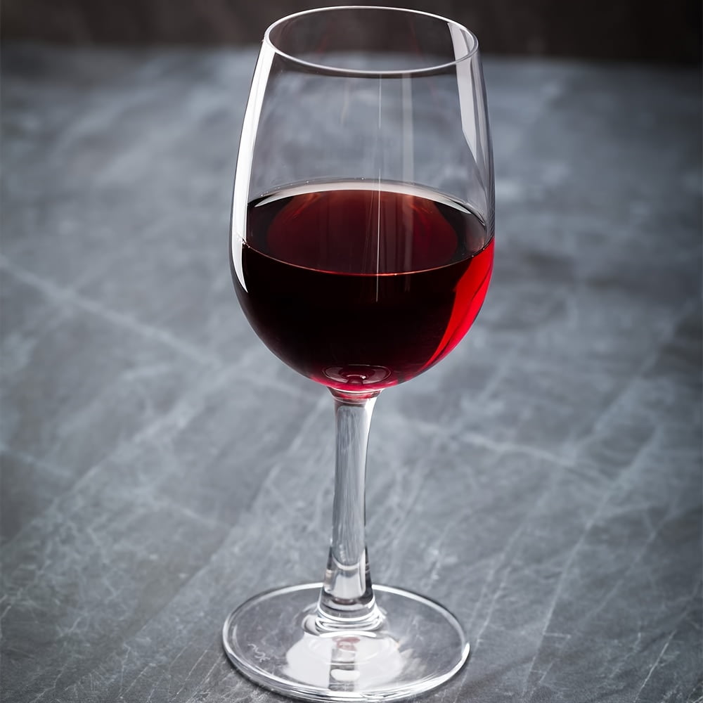 300ml Port Wine Glasses Set Of 6 Crystal Port Glasses - Laser-Cut Rim Dishwasher-Safe Glassware Fine-Blown Crystal Dessert Wine Glasses