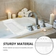 thumbnail image 3 of HEANUJJ Bathtub Shelves Adjustable Transparent Tray for Kitchen Use 1Set, 3 of 8